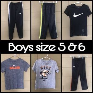 Under armour & nike bundle 5 & 6